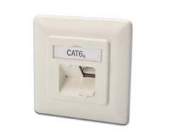 DIGITUS DN-9007-1 - DIGITUS CAT 6A NETWORK OUTLET